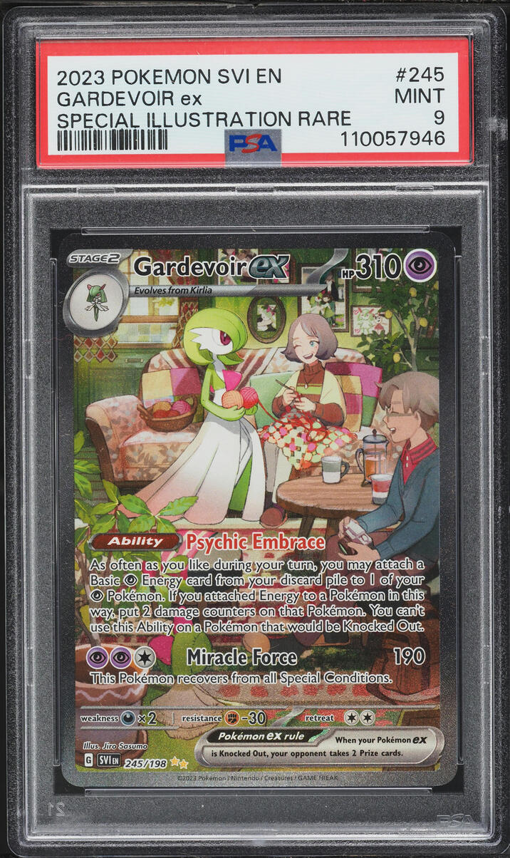 2023 Pokemon Scarlet & Violet SIR Gardevoir ex #245 PSA 9 MINT