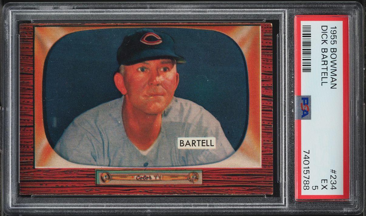 1955 Bowman Dick Bartell #234 PSA 5 EX