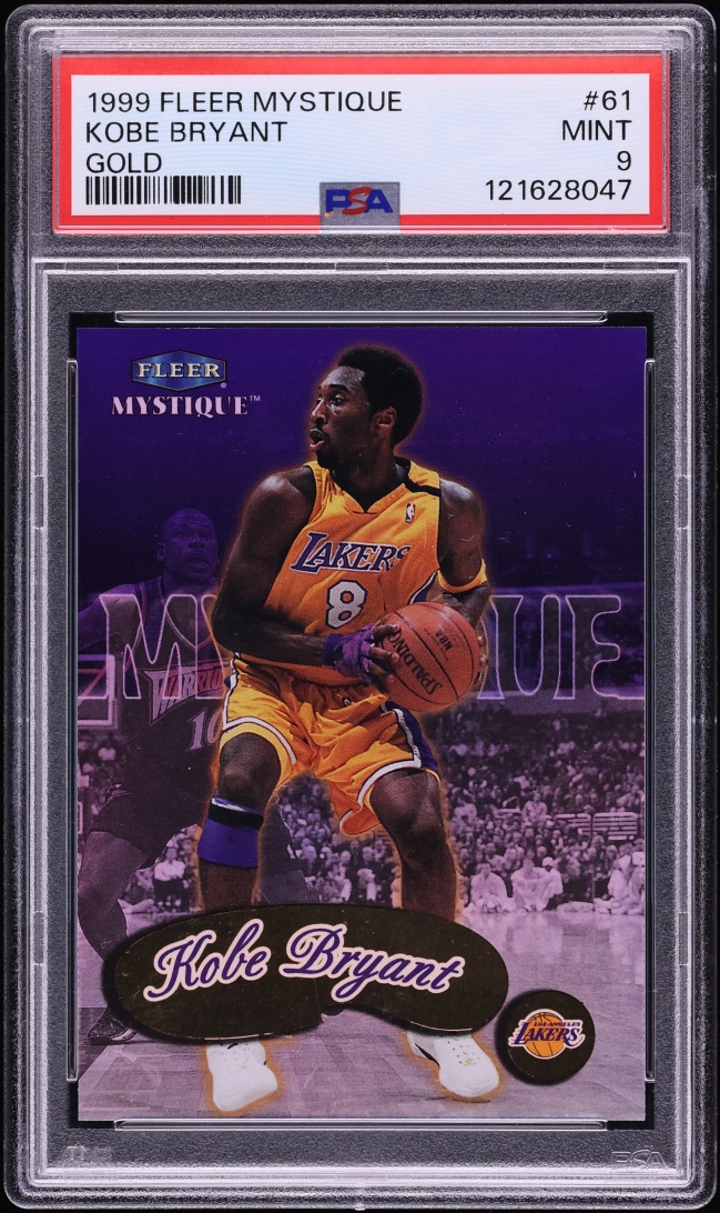 1999 Fleer Mystique Gold Kobe Bryant #61 PSA 9 MINT