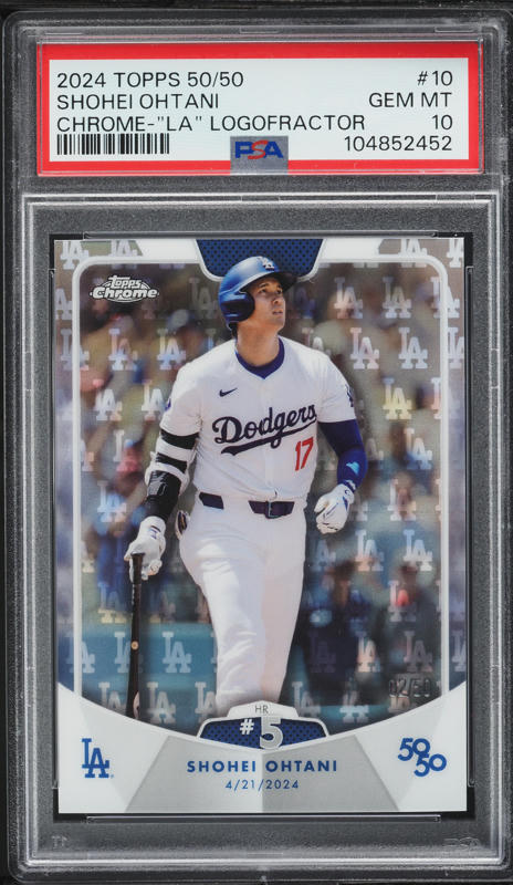 2024 Topps Chrome Sapphire Superfractor SP Variation Shohei Ohtani