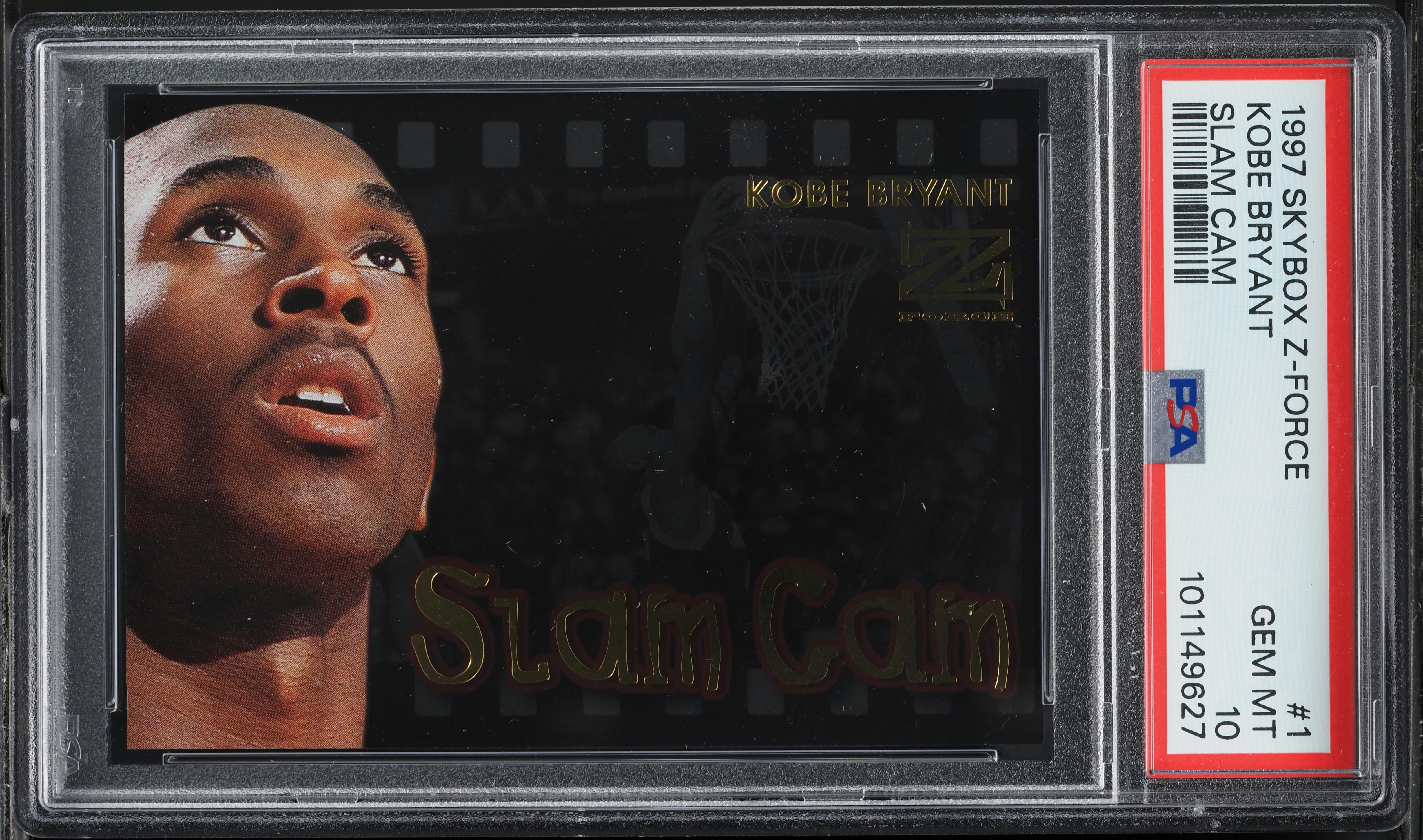 その他 1997-98 Z-FORCE SLAM CAM #1 KOBE BRYANT Kobe Bryant 1997-1998 Skybox Z-Force Slam Cam #1 Diecut