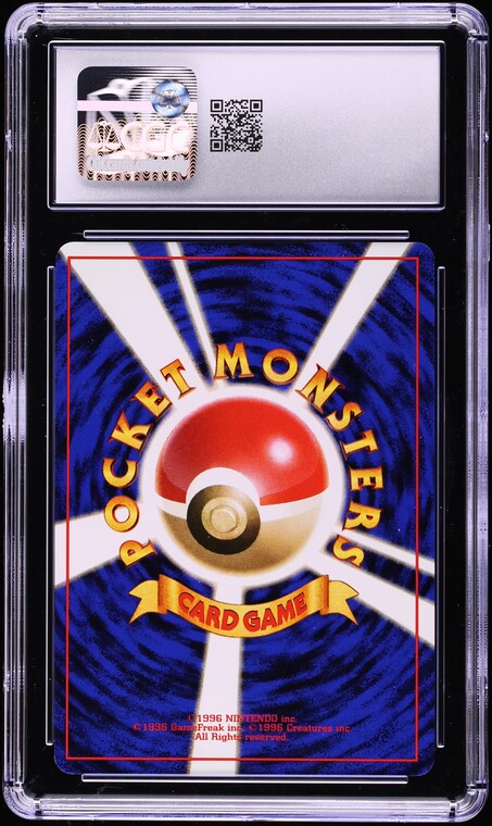1996 Pokemon Japanese Base Set Holo Machamp #68 CGC 9 MINT