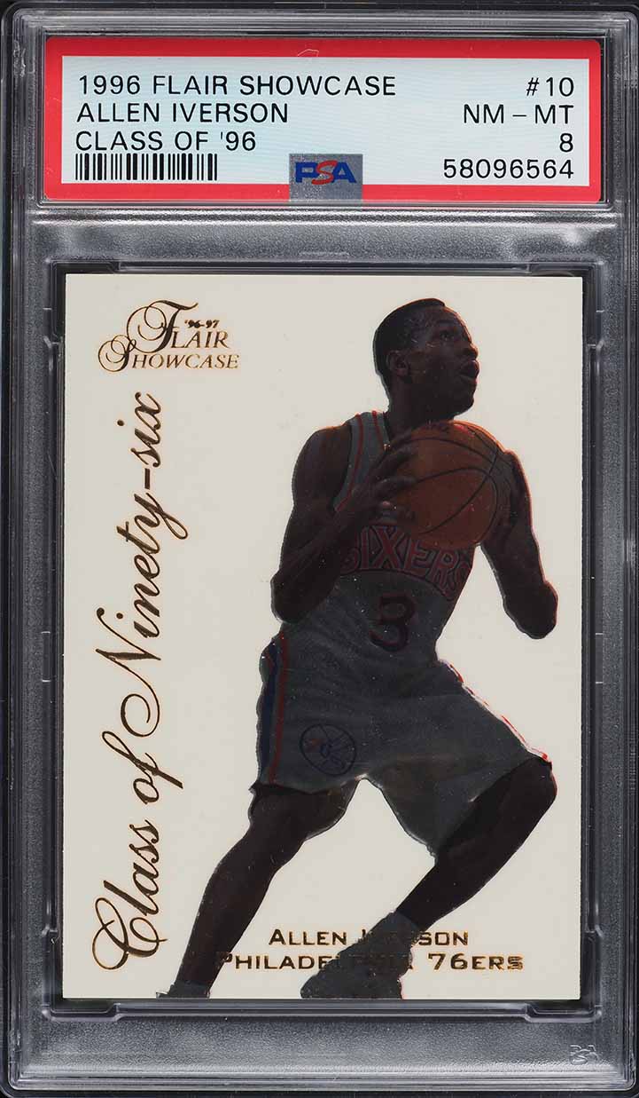1996 Flair Showcase Class Of '96 Kobe Bryant ROOKIE #4 BGS 9