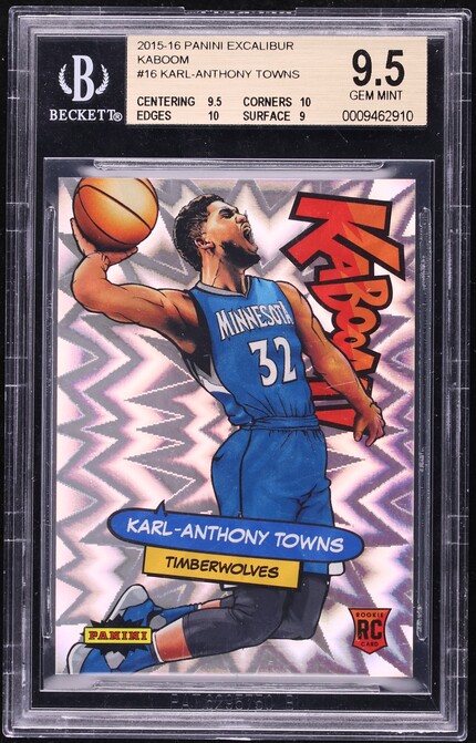 2015 Panini Flawless Super Karl-Anthony Towns ROOKIE AUTO /25 #SS