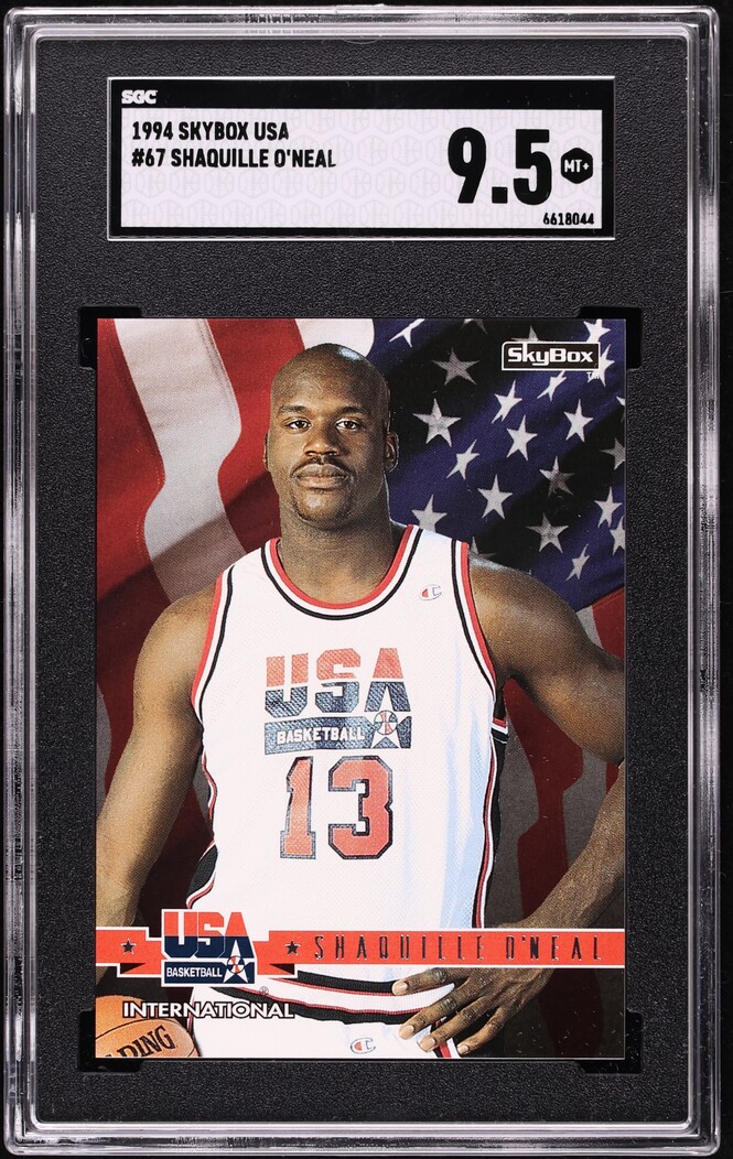 1994 Skybox USA Shaquille O'Neal #67 SGC 9.5 MINT+