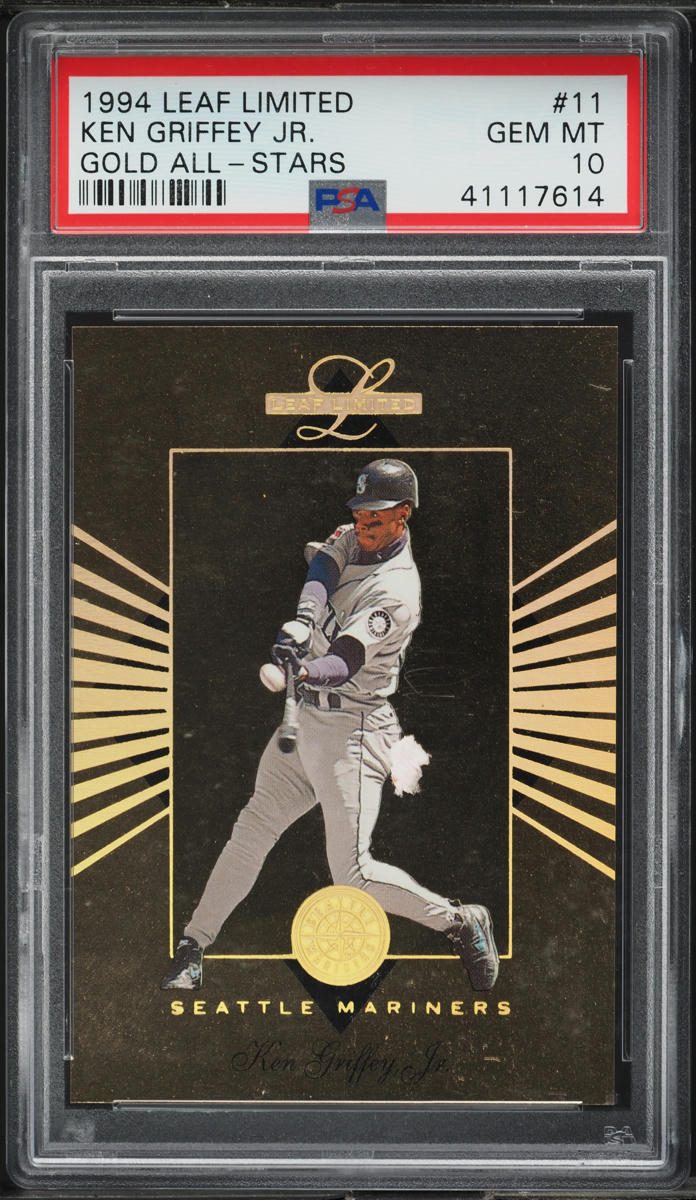 1994 Leaf Limited Gold All-Stars Ken Griffey Jr. /10000 #11 PSA 10 GEM MINT
