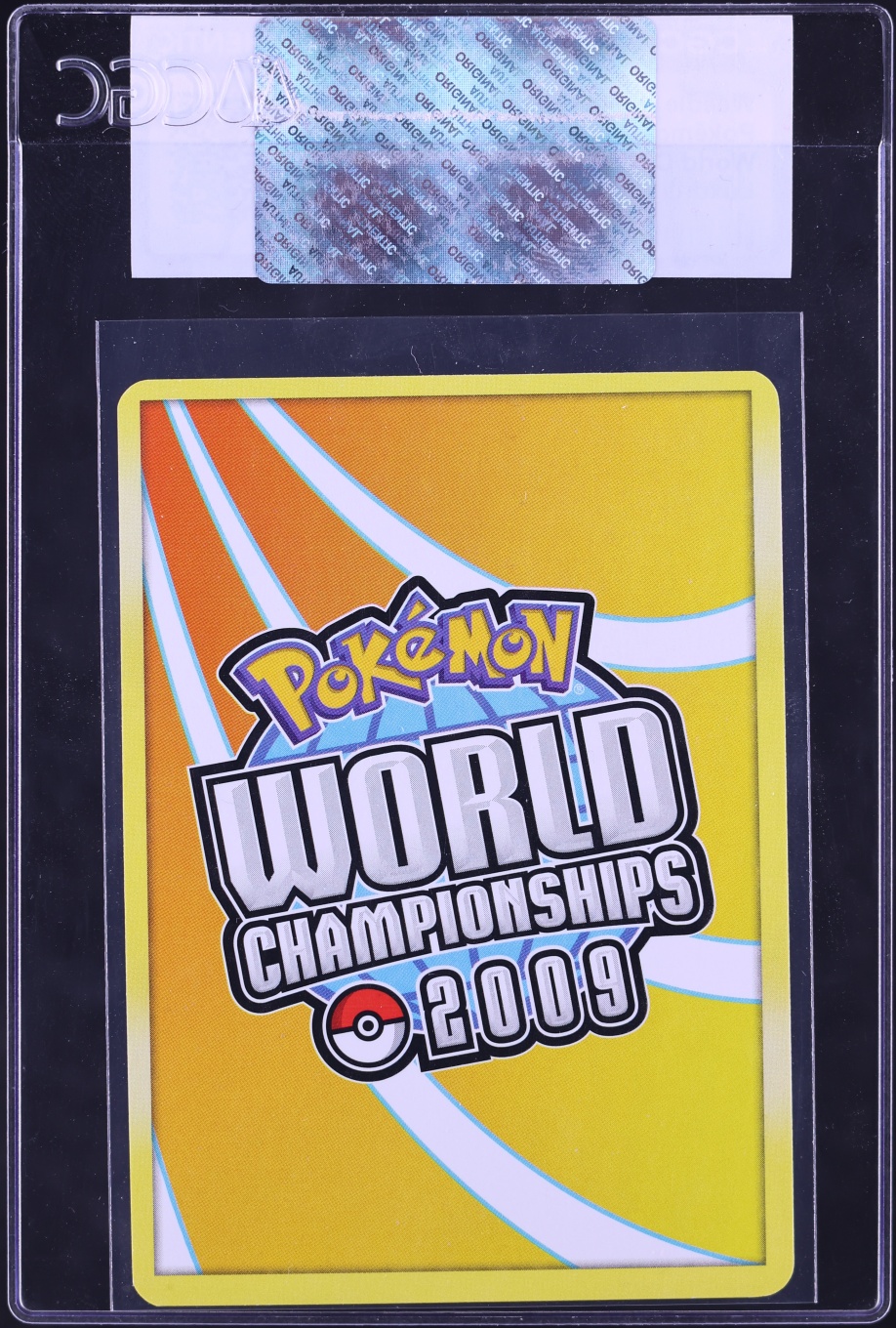 2009 Pokemon World Championship Decks Luxdrill Stephen Silvestro Weedle #93 CGC AUTH