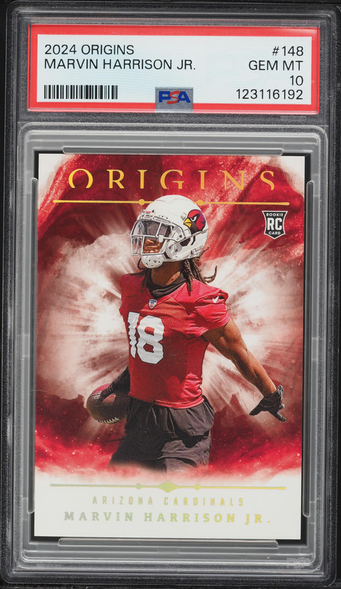 2024 Panini Origins Marvin Harrison Jr. ROOKIE #148 PSA 10 GEM MINT