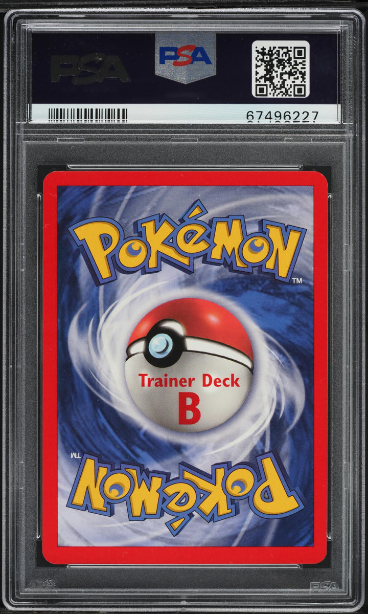 1999 Pokemon Base Set Trainer Deck B Blastoise #2 PSA 10 GEM MINT