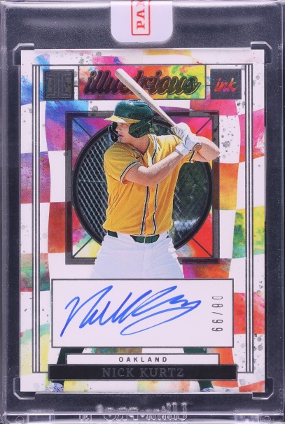 2025 Panini Impeccable Illustrious Ink Nick Kurtz ROOKIE AUTO /99 #ILI-NK CGC AUTH