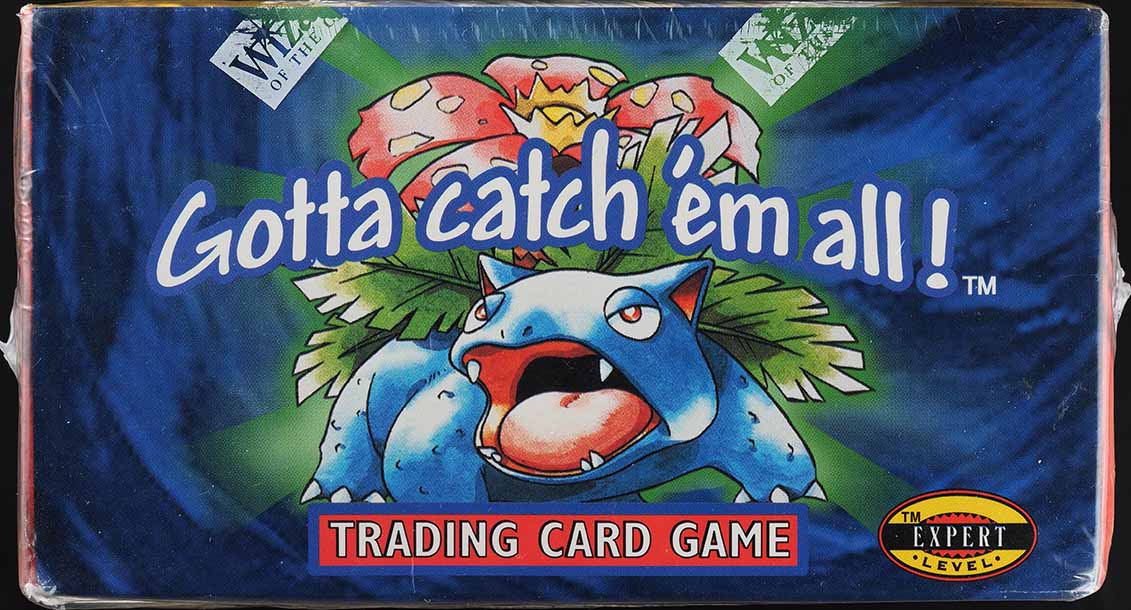 1999 Pokemon Base Set Factory Sealed Booster Box, Blue Wing Charizard Sealed  on Fanatics Collect
