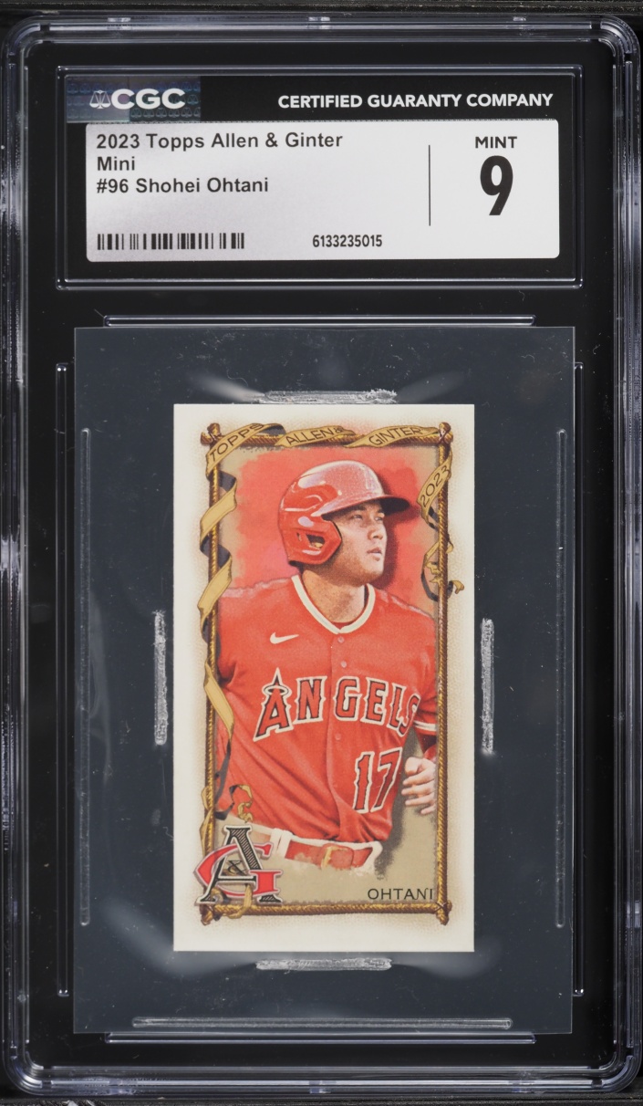 2023 Topps Allen & Ginter Mini Shohei Ohtani #96 CGC 9 MINT