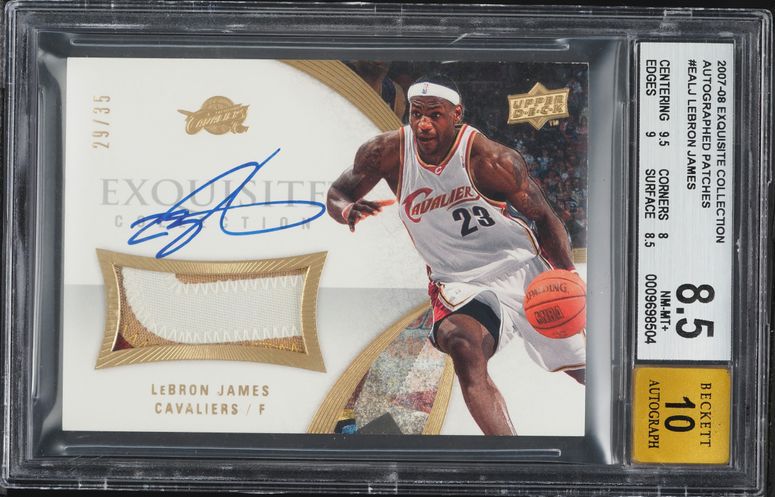 2003 Topps Contemporary Collection Red LeBron James ROOKIE /225 #1