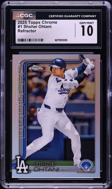大谷翔平 2022 Topps Chrome Gold /25 PSA 10 大谷翔平 2022 Topps Chrome Gold /25 PSA 10 Shohei Ohtani