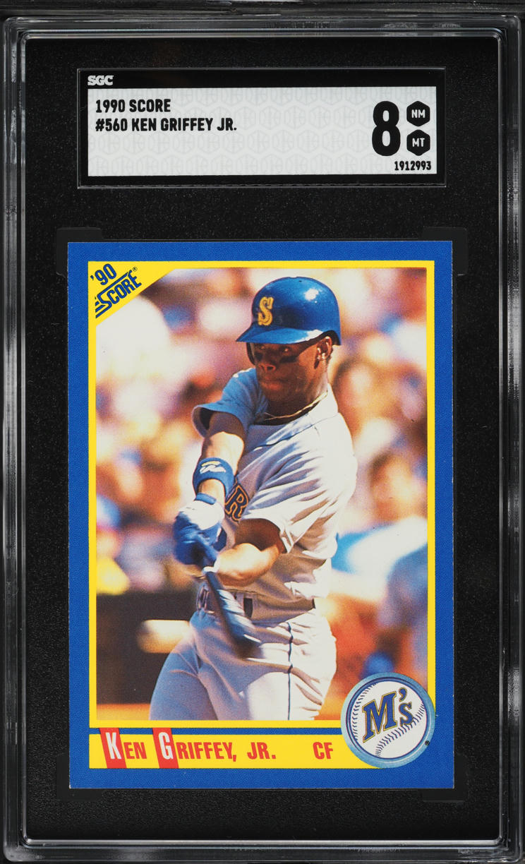 1990 Score Ken Griffey Jr. #560 SGC 8 NM-MT