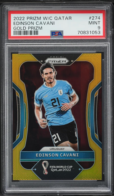 PSA9 Select Soccer Cavani カバーニ 直筆サインカード PSA9 Select Soccer Cavani カバーニ 直筆サインカード Edinson Cavani