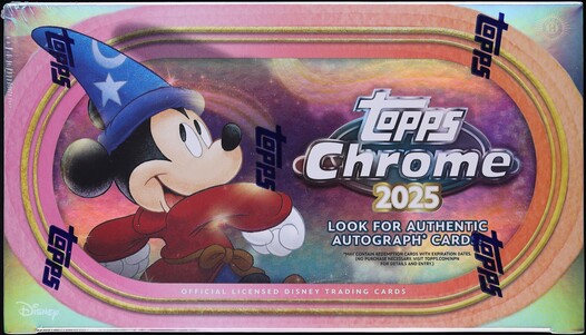 Topps Chrome labubu10周年記念ボックス 5BOX 2025 Topps Chrome