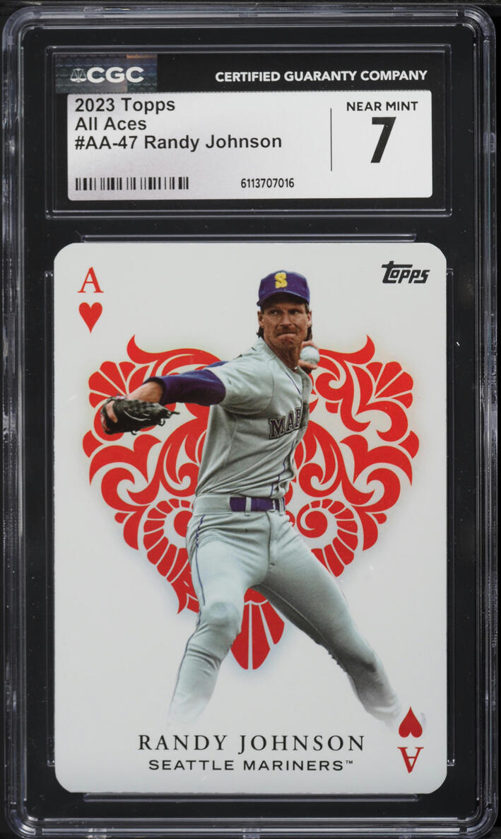 2023 Topps All Aces Randy Johnson #AA-47 CGC 7 NRMT