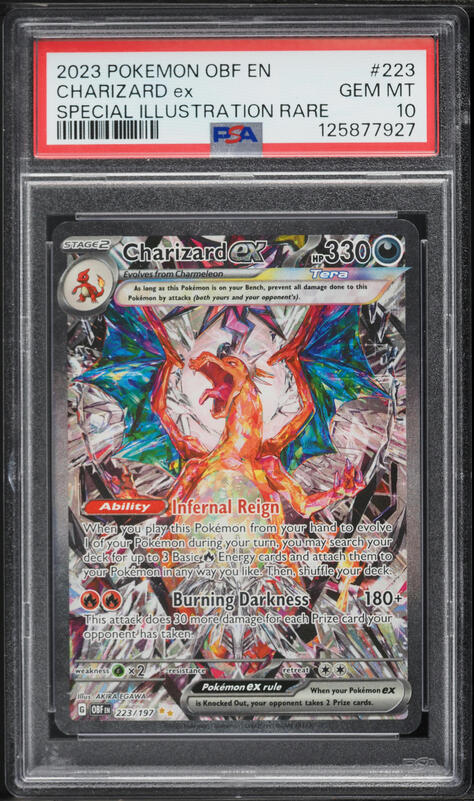 2023 Pokemon Japanese SV Ruler Of The Black Flame Charizard ex