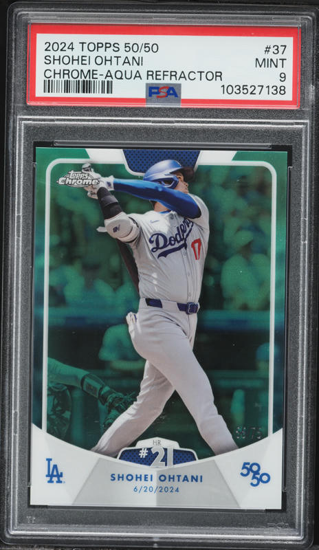 2021 Topps Project 70 By Keith Shore Shohei Ohtani #547 BGS 9.5