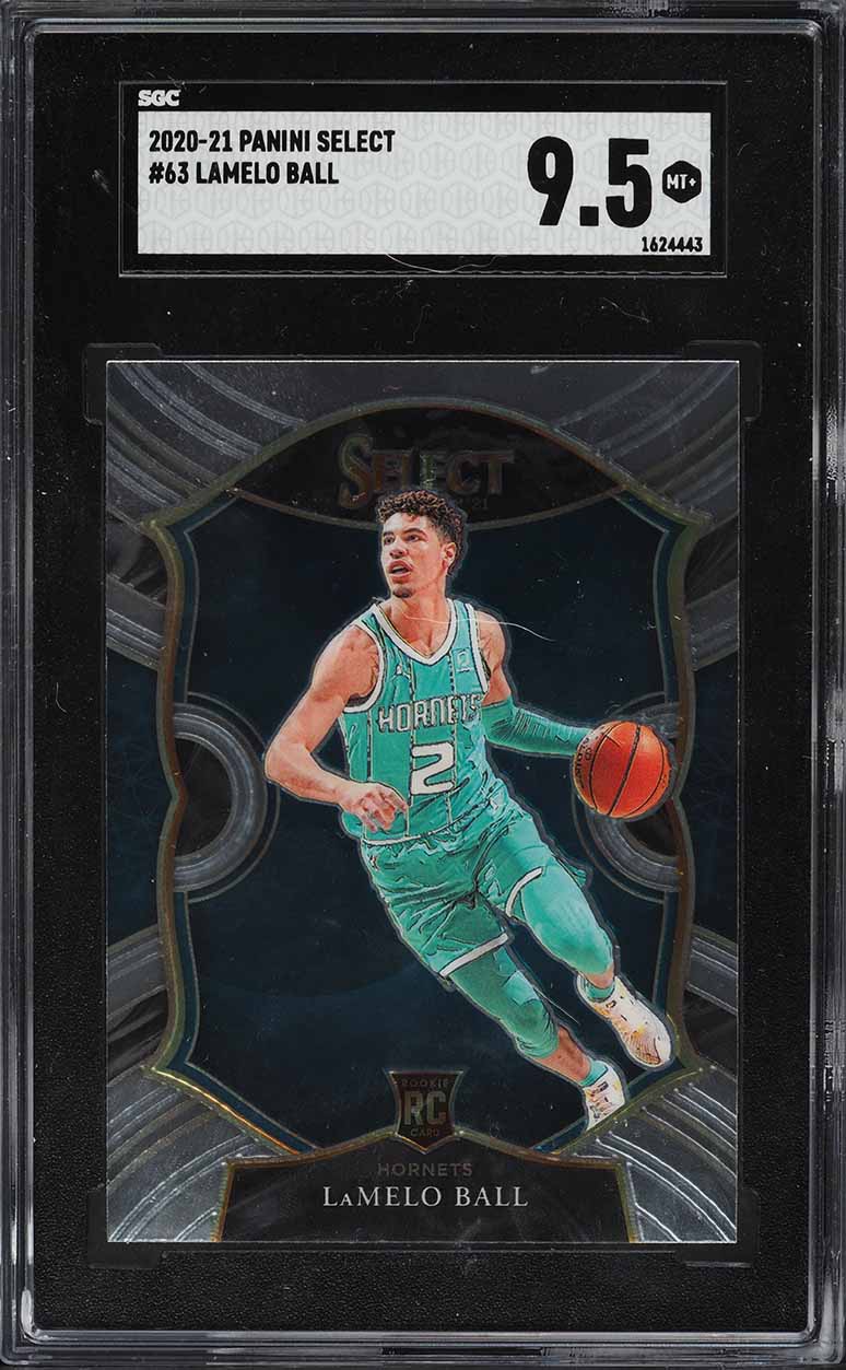 2020 Select Concourse LaMelo Ball ROOKIE #63 SGC 9.5 MINT+ - Main Image