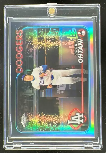 2024 Topps Chrome SSP Image Variations #1 Shohei Ohtani Dugout on