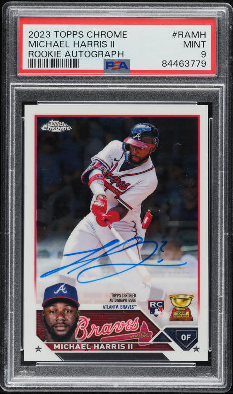 2023 Bowman Chrome Spotlights Michael Harris II ROOKIE #BS-3 PSA