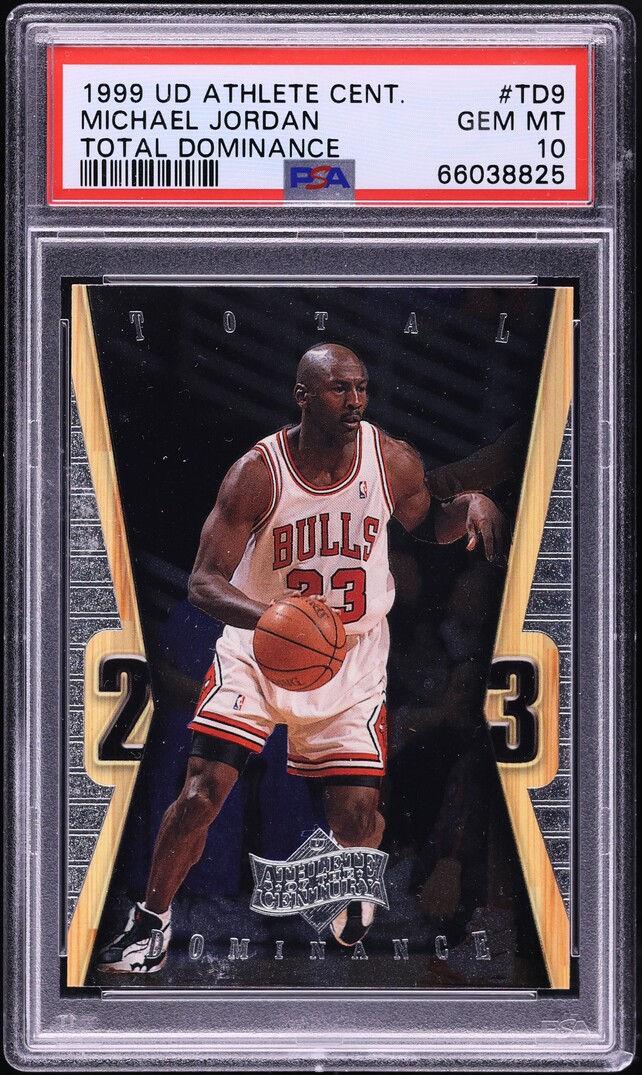 NBA カード MJ Athlete of the Century 1999 UPPER DECK MJ ATHLETE OF THE CENTURY MICHAEL JORDAN #50