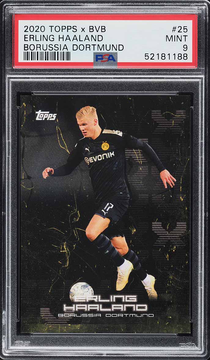 2020 topps uefa cl Haaland RCカード psa10 2020 topps uefa cl Haaland RCカード psa10 2020 topps uefa cl