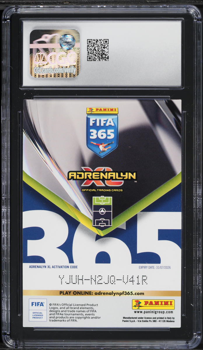 2026 Panini Adrenalyn XL FIFA 365 Liverpool Mohamed Salah #LIV18 CGC 9 MINT