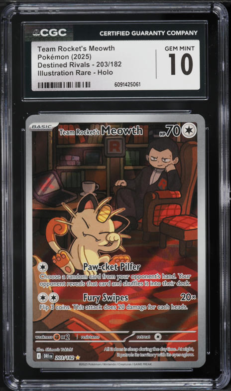 2025 Pokemon Japanese SV Glory Rocket Gang Full Art Team Rocket's