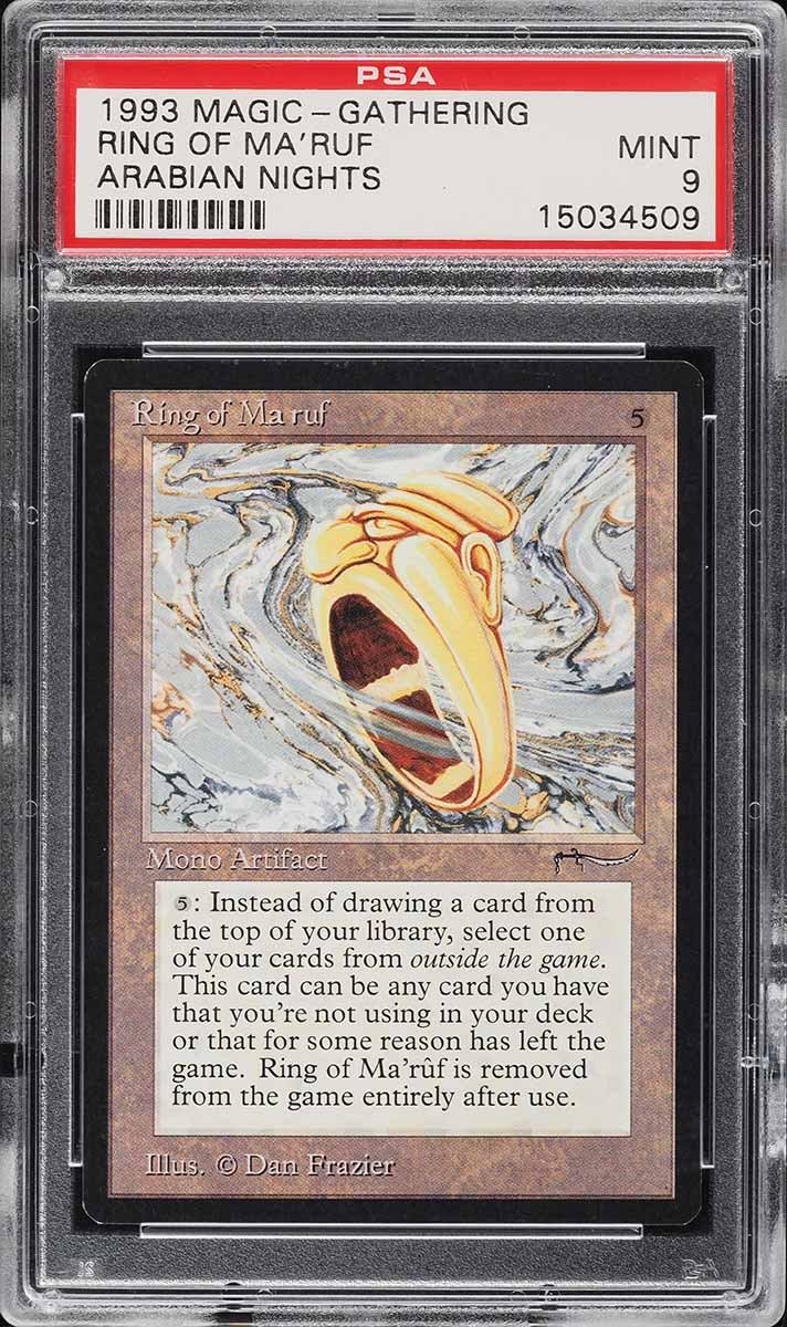 1993 Magic The Gathering MTG Unlimited Howling Mine PSA 9 MINT on