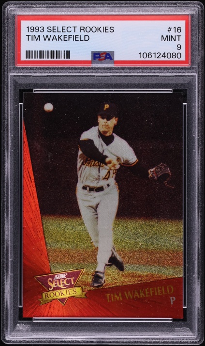 1993 Select Rookies Tim Wakefield #16 PSA 9 MINT on Fanatics Collect