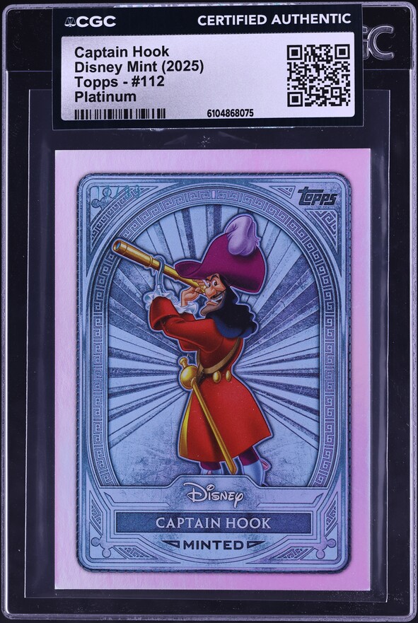2022 Disney Lorcana Promo D23 Expo Collector's Set Captain Hook #7