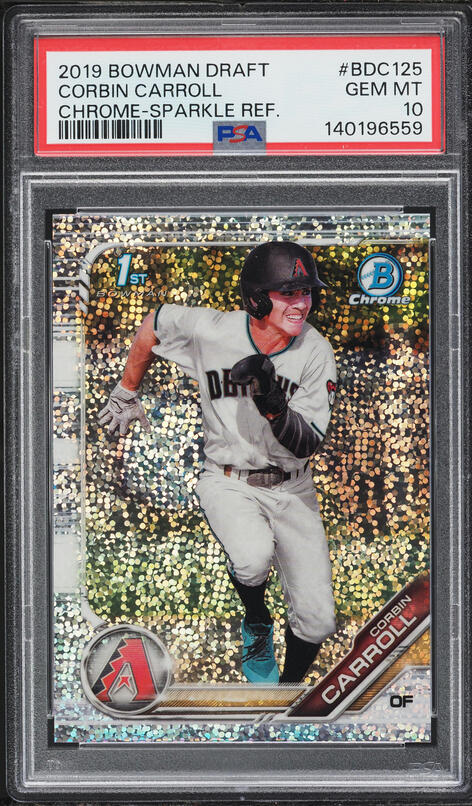 2024 Bowman Sterling Extravaganza Corbin Carroll AUTO /99 #SEA-CC