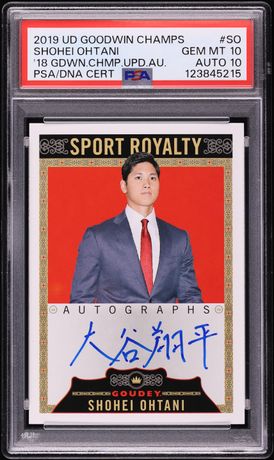 2019 Bowman Shohei Ohtani #34 PSA 7 NRMT on Fanatics Collect
