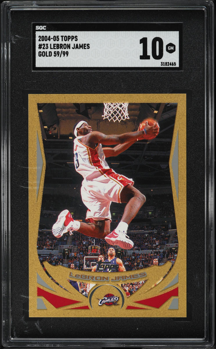 2004 topps lebron james