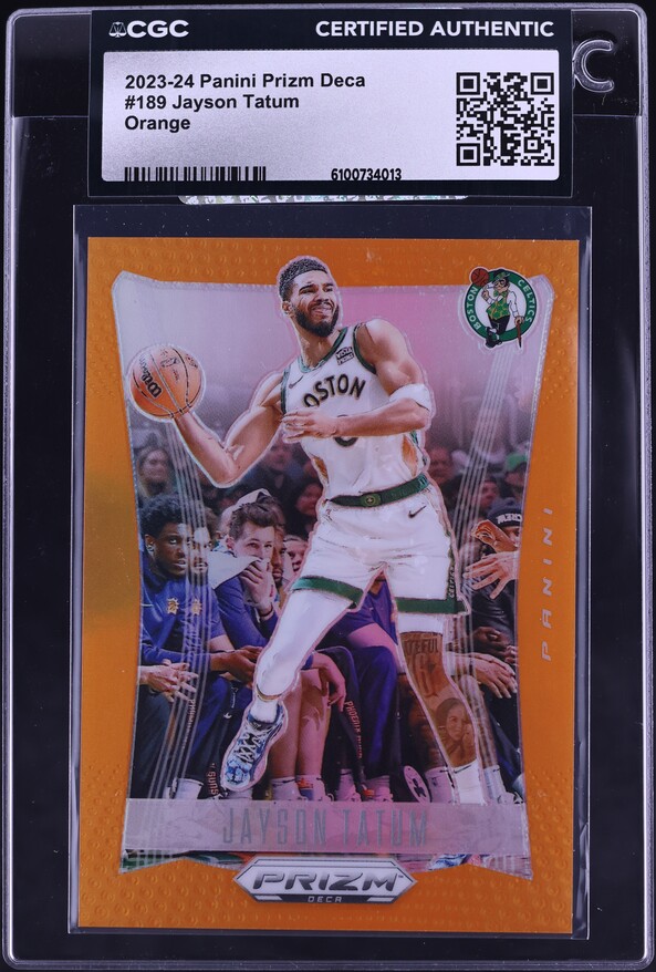 2020 Panini Prizm Flashback Fast Break Jayson Tatum #9 PSA 10 GEM