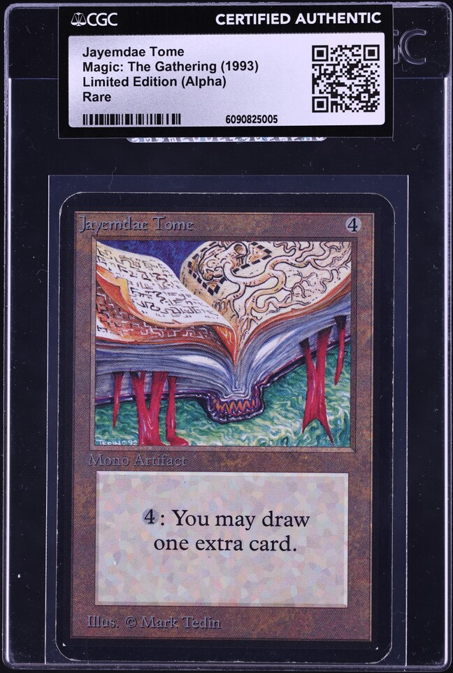 1993 Magic The Gathering MTG Alpha Time Walk PSA 10 GEM MINT on