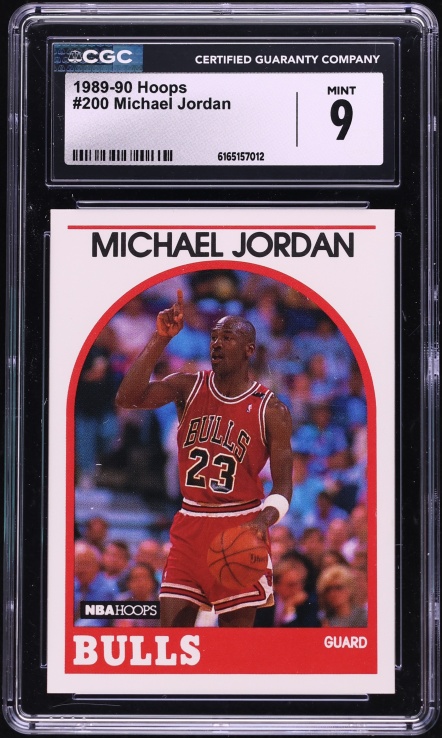 1989 Hoops Michael Jordan #200 CGC 9 MINT