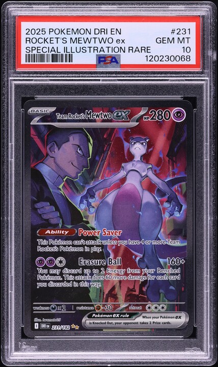ポケモンカードゲーム 2025 POKEMON SV 10 JP ROCKET'S MEWTWO ex ポケモンカードゲーム 2025 POKEMON SV 10 JP ROCKET'S MEWTWO ex PSA