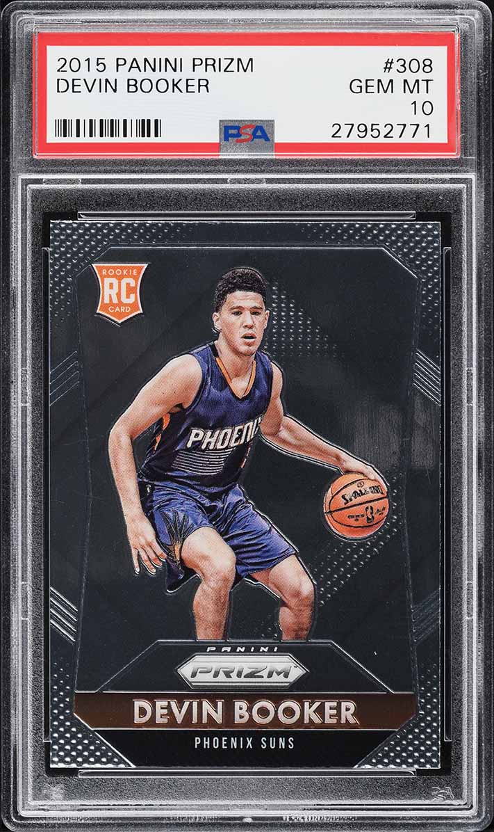 2015 Select Tie Dye Prizm Devin Booker ROOKIE /25 #203 BGS 9.5 GEM