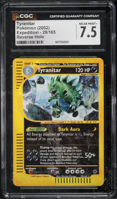 バンギラス tyranitar reverse foil 40/147 英語 バンギラス tyranitar