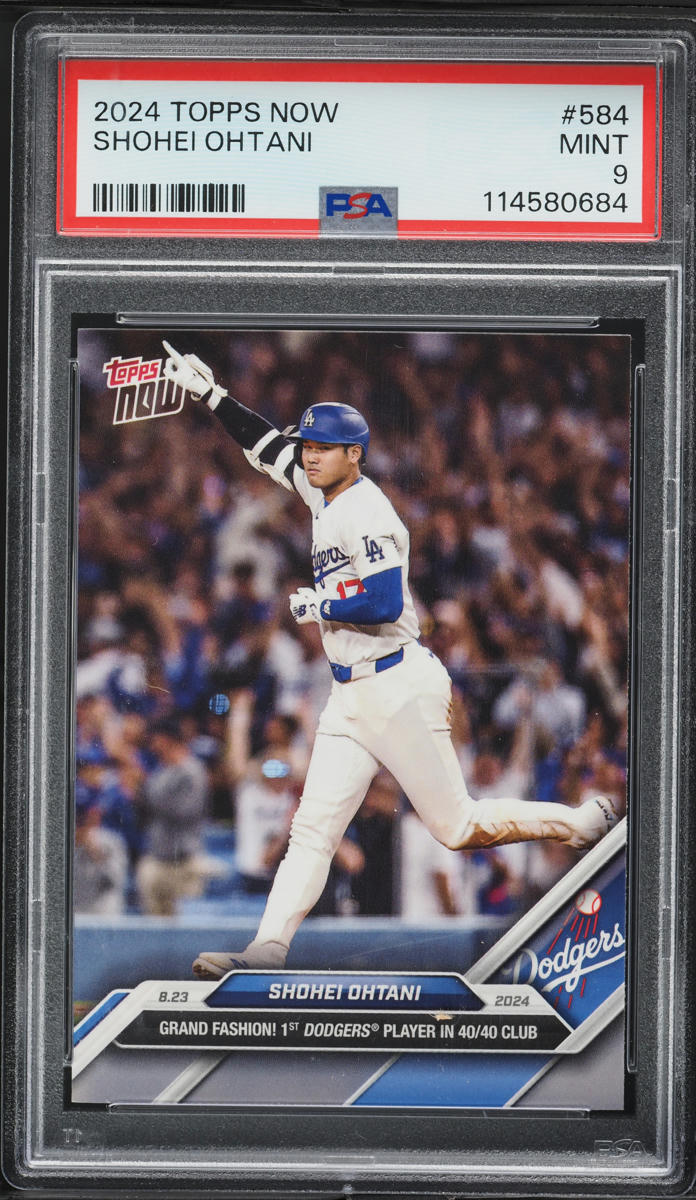 2024 Topps Now Shohei Ohtani #584 PSA 9 MINT