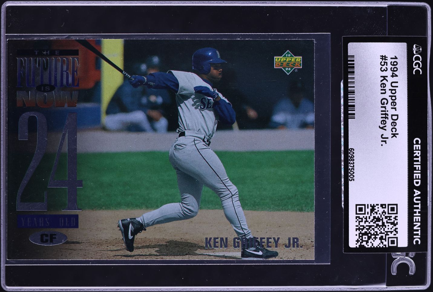 1994 Upper Deck Electric Diamond Ken Griffey Jr. #53 CGC AUTH