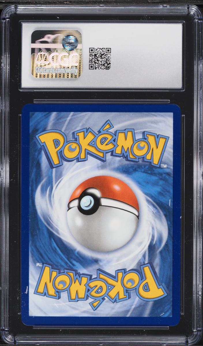 2025 Pokemon Scarlet & Violet Promos Tin Holo Team Rocket's Persian ex #218 CGC 8.5 NM-MT+