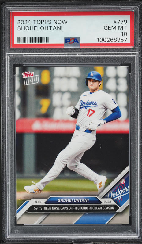 2024 Topps Now Shohei Ohtani #722 PSA 10 GEM MINT on