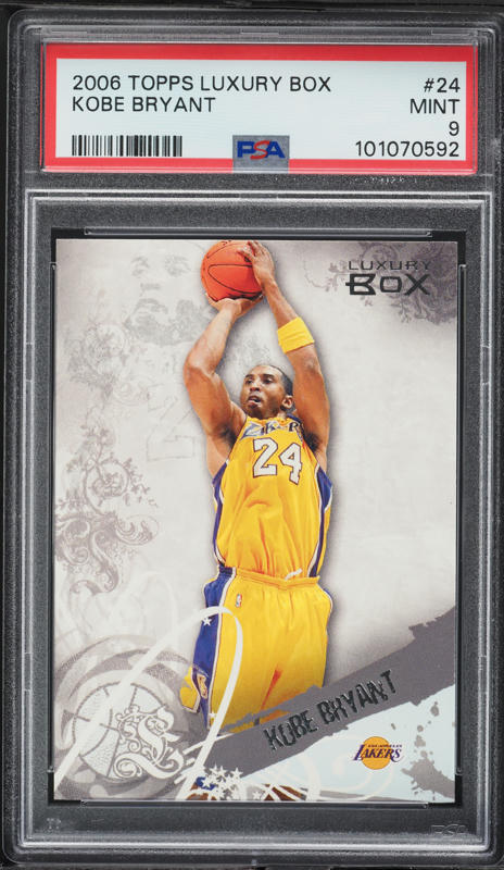 2006 Finest Refractor Kobe Bryant #25 PSA 10 GEM MINT on Fanatics