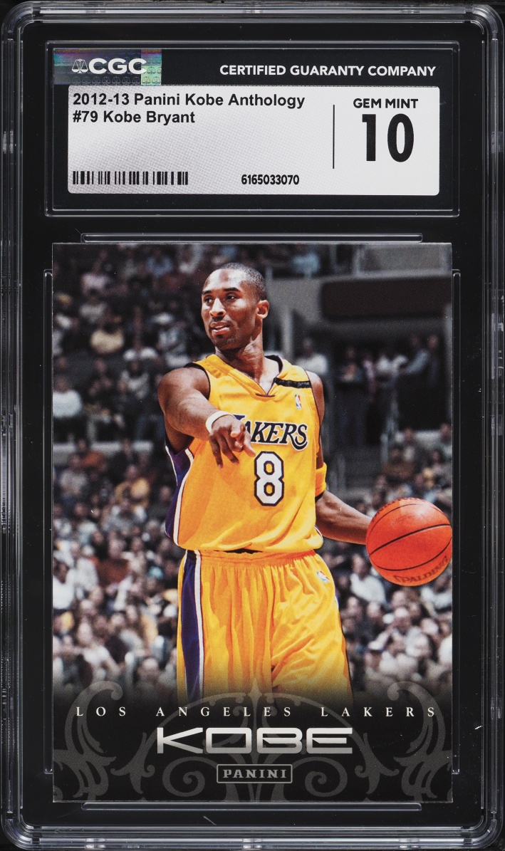 2012 Panini Anthology Kobe Bryant #79 CGC 10 GEM MINT