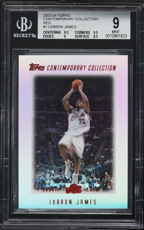 その他 topps contemporary Lebron James RC 2003 SP Game Used Authentic Fabrics Gold LeBron James RC PATCH